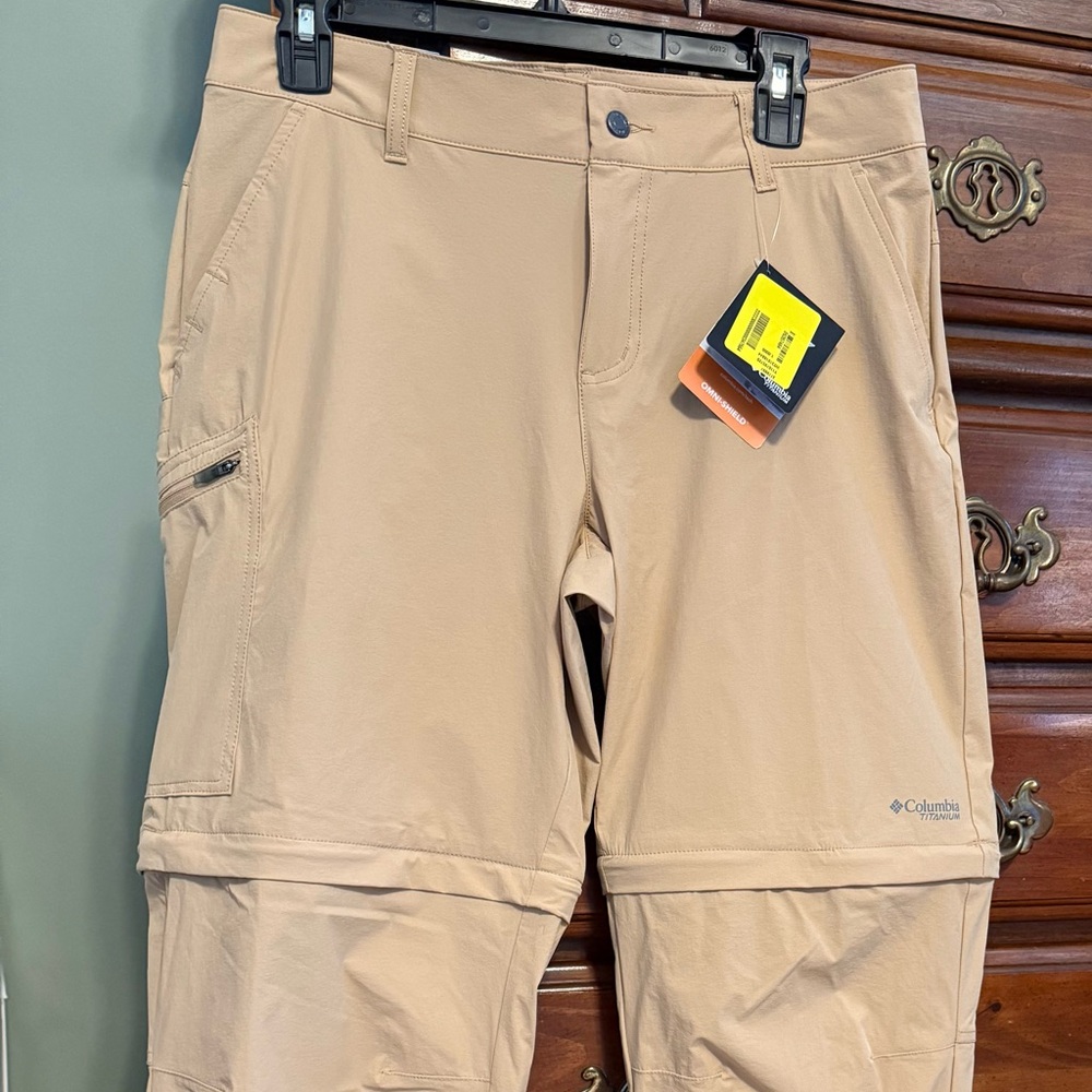 Columbia Titanium Beige Straight Leg Pants